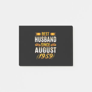 Beste man sinds augustus 1959 - Grappig 61st Post-it® Notes