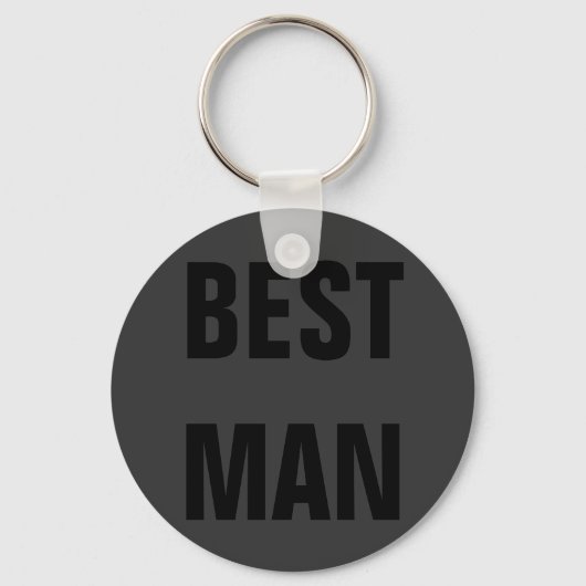 Beste man sleutelhanger (Voorkant)