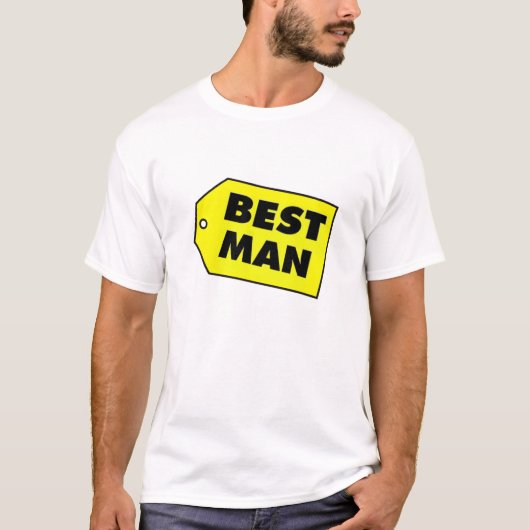 Beste man t-shirt (Voorkant)
