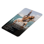 Beste man ter wereld ooit Definitie Foto Magneet (Linkerzijde)