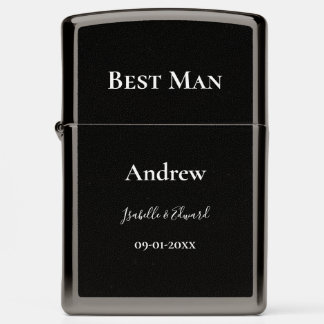 Beste man trouwdag Dank u voor zwart