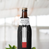 Beste Man Tuxedo Bruidsfeest Fles Koeler