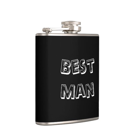 Beste man | Weddenschap Heupfles (Rechts)