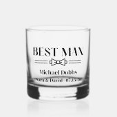 Beste man whisky glas (Voorkant)