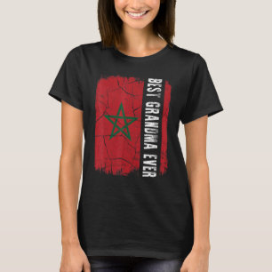 Beste Marokkaanse oma ooit Marokko vlag Moederdag T-shirt
