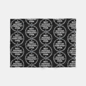 Beste massagetherapie ooit massagetherapie fleece deken (Voorkant (Horizontaal))
