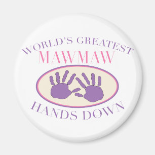 Beste MawMaw T-shirt zonder twijfel Magneet