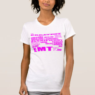 Beste meisjes EMT's : Roze grootste EMT T-shirt