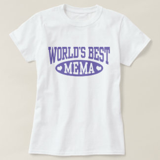 Beste Mema van de wereld T-shirt