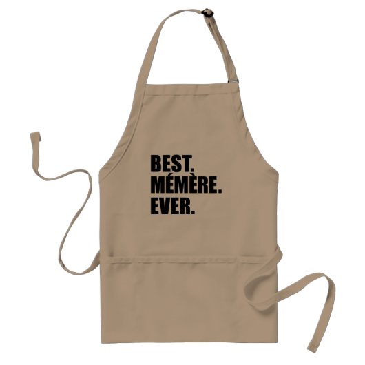 Beste Memere Ever Apron Standaard Schort (Voorkant)