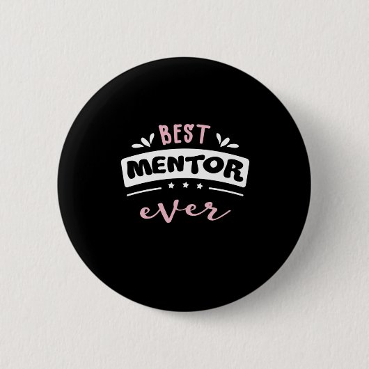 Beste Mentor-ooit-cadeauidee Ronde Button 5,7 Cm (Voorkant)