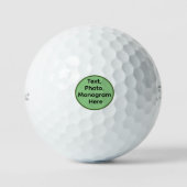 Beste Merk Merken Monogrammed premium Golfballen (Voorkant)