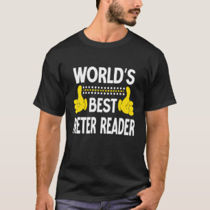 Beste Meterlezer Baan Titel Beroep Met T-shirt