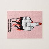 Beste Midden Vinger Legpuzzel (Horizontaal)