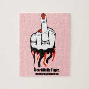 Beste Midden Vinger Legpuzzel
