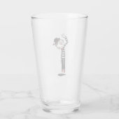 Beste Mime ooit Glas (Achterkant)