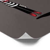 Beste Mime ooit Poster (Hoek)