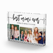 Beste MiMi ooit - Kleinkinderen Fotocollage Fotoblokken (Rechts)