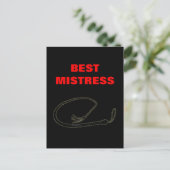 BESTE MISTRESS BRIEFKAART (Staand voorkant)