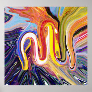 Beste moderne islamitische kunst poster