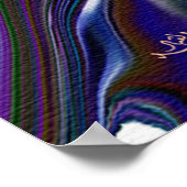 Beste moderne islamitische kunst poster (Hoek)