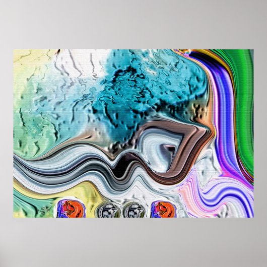 Beste moderne islamitische kunst poster (Voorkant)