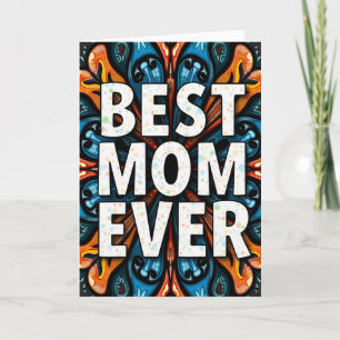 Beste Moeder Confetti Kunstkaart Kaart
