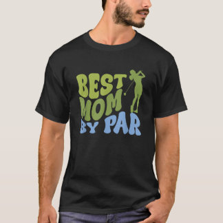 Beste Moeder door Par Golf Ouders Matching Familie T-shirt