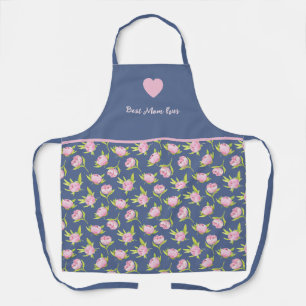 Beste moeder en bloemenprint. All-Over Print Schor Schort