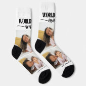 Beste Moeder Foto Collage Ter Wereld Sokken (Rechts)