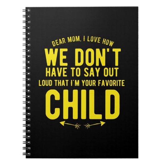 Beste moeder Funny moederdag cadeau voor moeder ha Notitieboek (Voorkant)