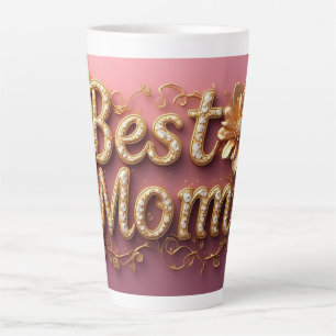 Beste Moeder Gouden Letters Latte Mok
