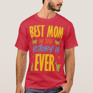 Beste moeder in de geschiedenis van Katten T-shirt
