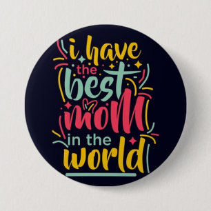 Beste moeder in de wereld Button