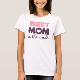 Beste moeder in de wereld Moederdag Spaghetti Stra T-shirt