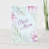 Beste moeder, inspirerende Bijbeltekst Moederdag Kaart (Voorkant)