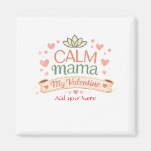 Beste Moeder Kalm Mama Valentijn Harten Magneet