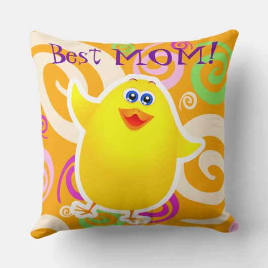 Beste moeder! kussen (Achterkant)