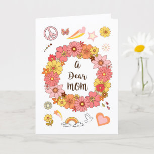 Beste Moeder Moederdag Vrede & Liefde Kaart