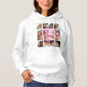 Beste Moeder Ooit 9 Foto Collage Persoonlijke Moed Hoodie