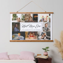 Beste moeder ooit aangepaste 8 foto collage