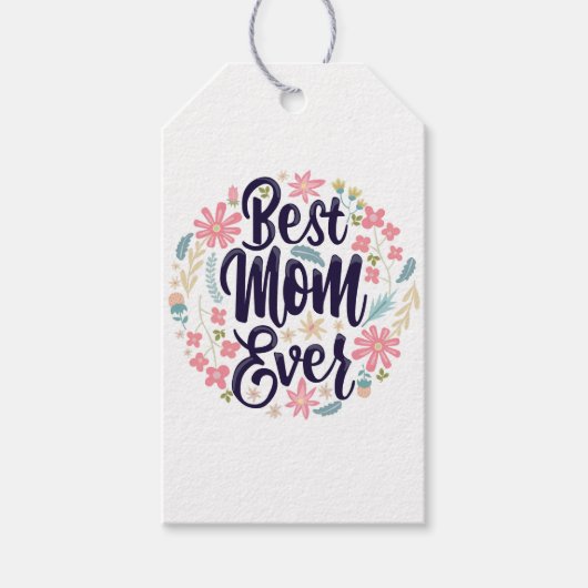 Beste Moeder Ooit Cadeaulabel (Voorkant)