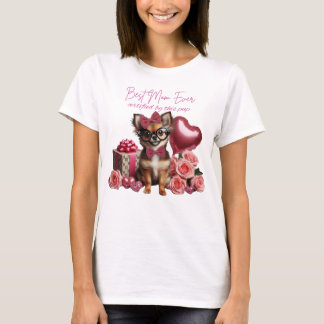 Beste moeder ooit Chihuahua Puppy T-shirt