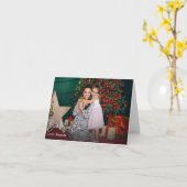 Beste moeder ooit eenvoudige aangepaste foto kaart (Gele Bloem)