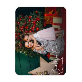 Beste moeder ooit eenvoudige aangepaste foto magneet