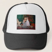 Beste moeder ooit eenvoudige aangepaste foto trucker pet (Voorkant)