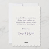 Beste moeder ooit Engels Tuin Boeket Moederdag Feestdagenkaart (Achterkant)