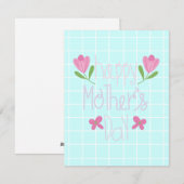 Beste moeder ooit feestdagenkaart (Voorkant / Achterkant)