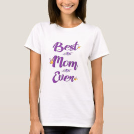 Beste Moeder ooit Floral Design T-shirt
