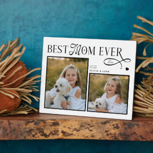Beste Moeder Ooit Foto Hart Hond Moederdag Cadeaus Fotoplaat